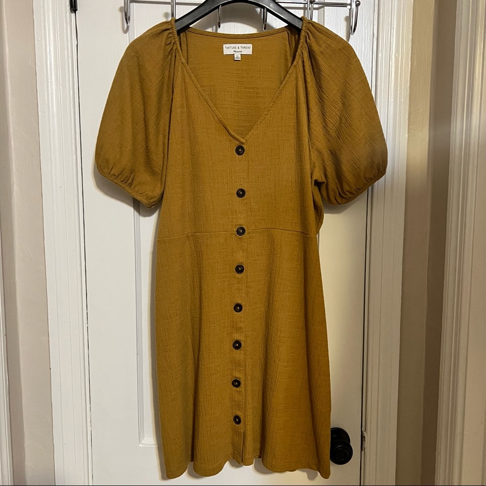 Madewell Texture & Thread Mini Dress